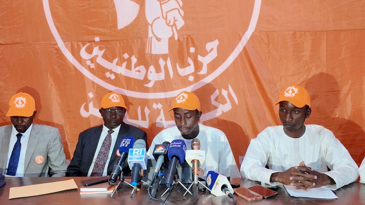 Manifestation des Patriotes contre l'instrumentalisation de la justice au Tchad
