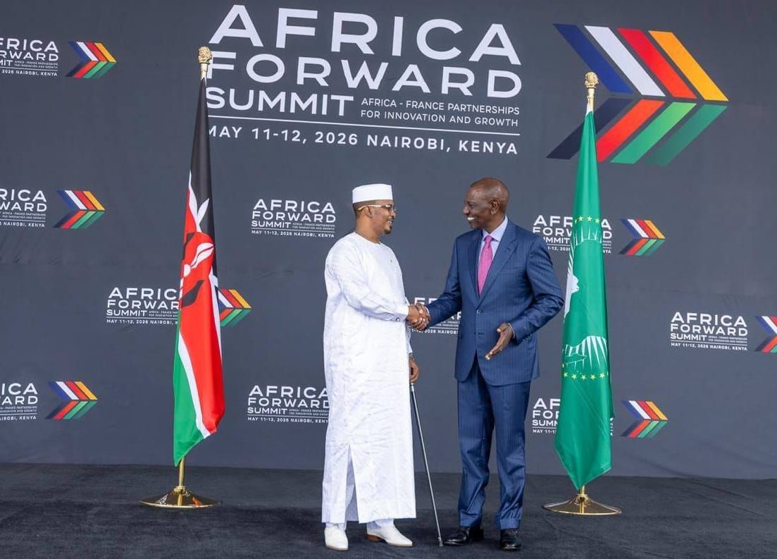 Rencontre diplomatique entre le président du Kenya et celui du Tchad