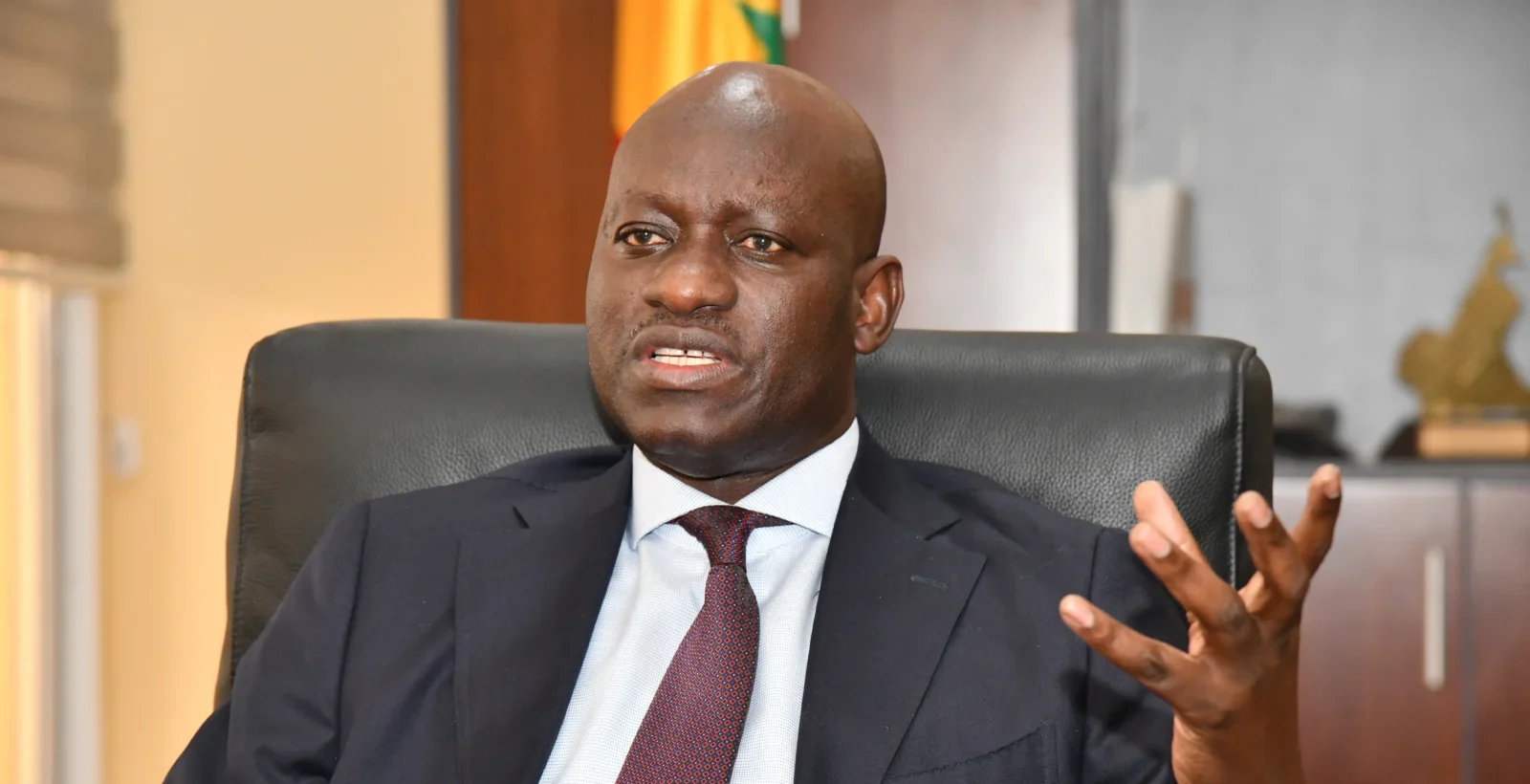 Portrait officiel d'Abass Fall