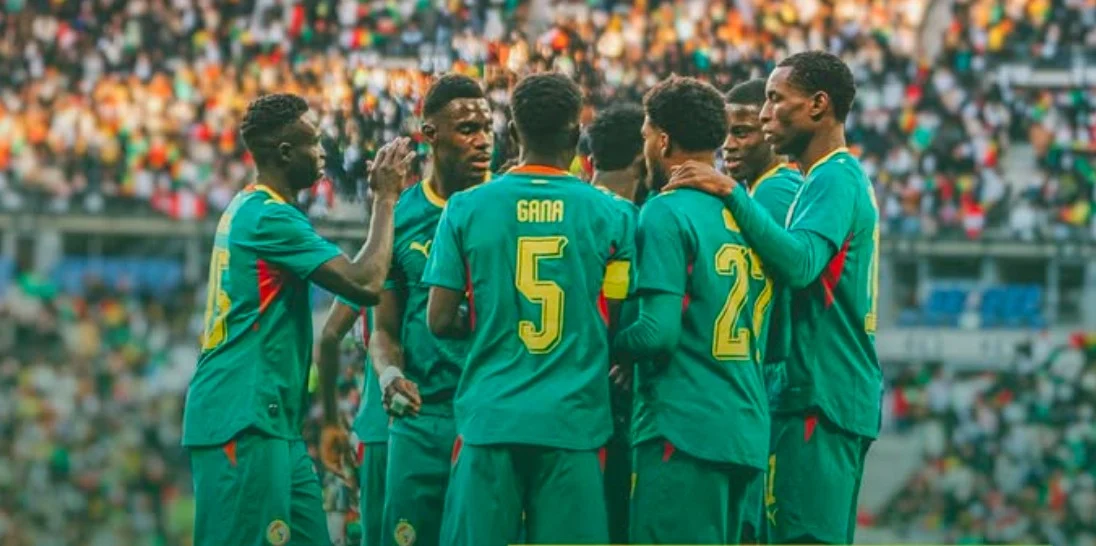 Le Sénégal face à son défi en groupe J pour la CAN 2027 Les Lions de la Teranga en action lors d'un match