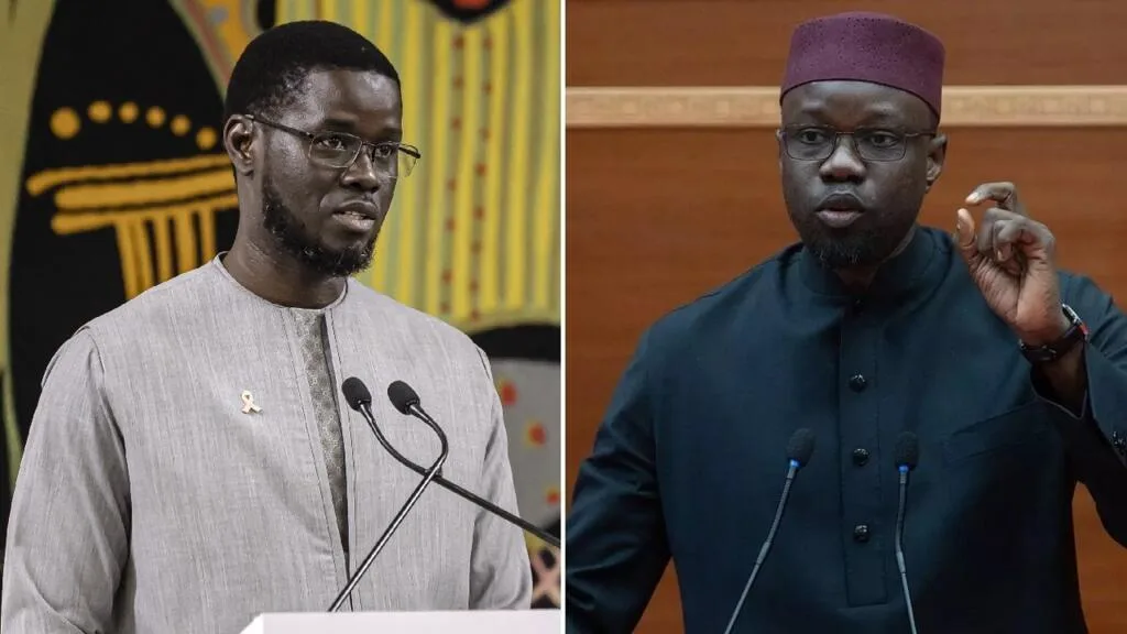 Photo officielle montrant le président Bassirou Diomaye Faye lors d'une allocution