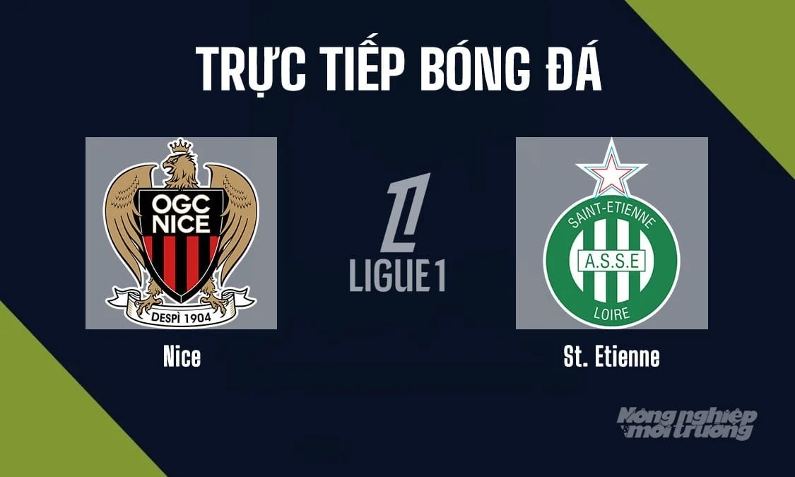 Diffusion en direct du match de Ligue 1 2026/27 entre Nice et Saint-Étienne le 30 mai 2026