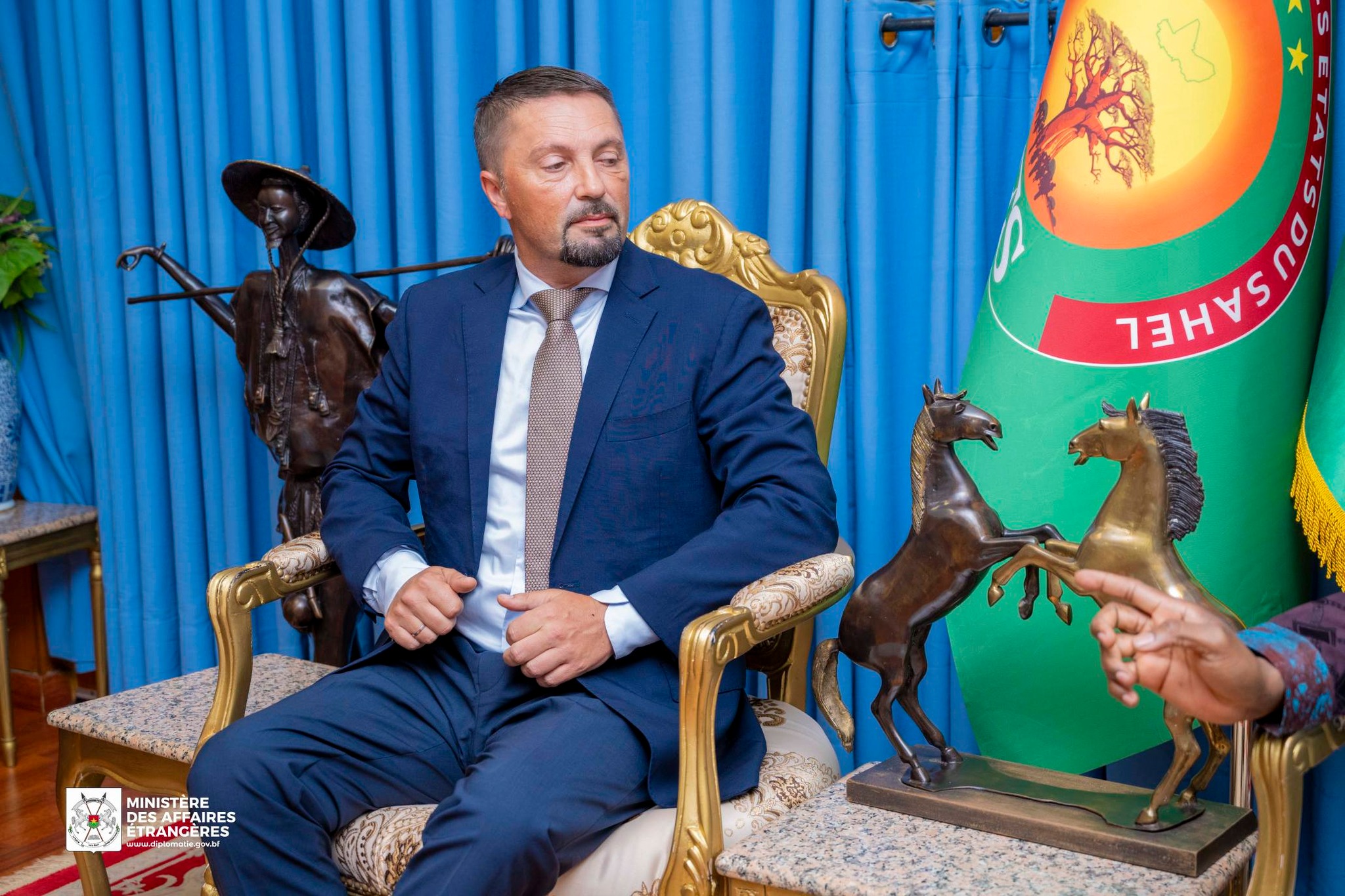 Slavenko Ristic, président de la Commission Défense et Sécurité du Parlement serbe