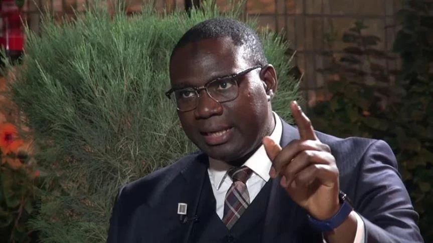 Portrait de Moussa Balla Fofana Portrait de Moussa Balla Fofana, ministre du Sénégal