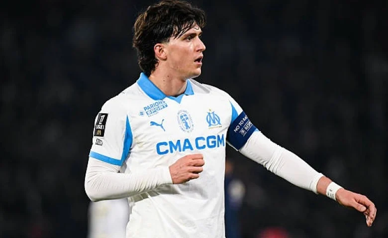 Portrait de Leonardo Balerdi, défenseur argentin de l'OM