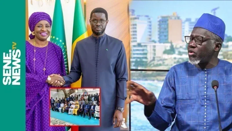 imam kanté présente le nouveau parti politique de Diomaye Faye