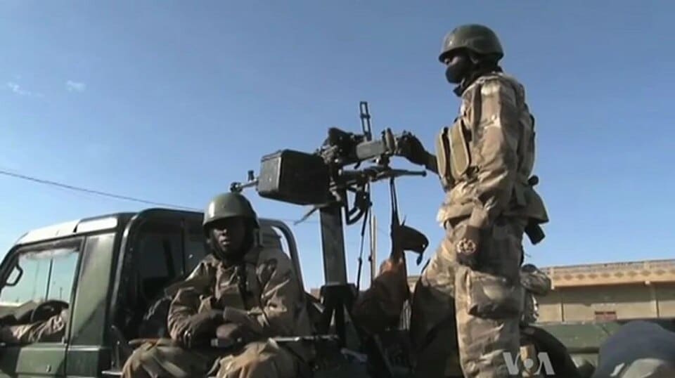 Forces armées maliennes en opération