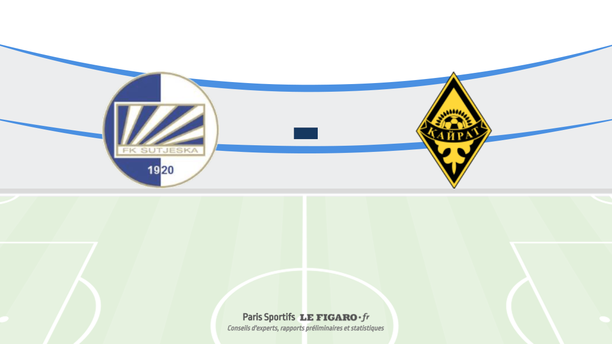 Pronostic Sutjeska Kaïrat Almaty : analyse, compo et cotes (Ligue des Champions de l'UEFA)