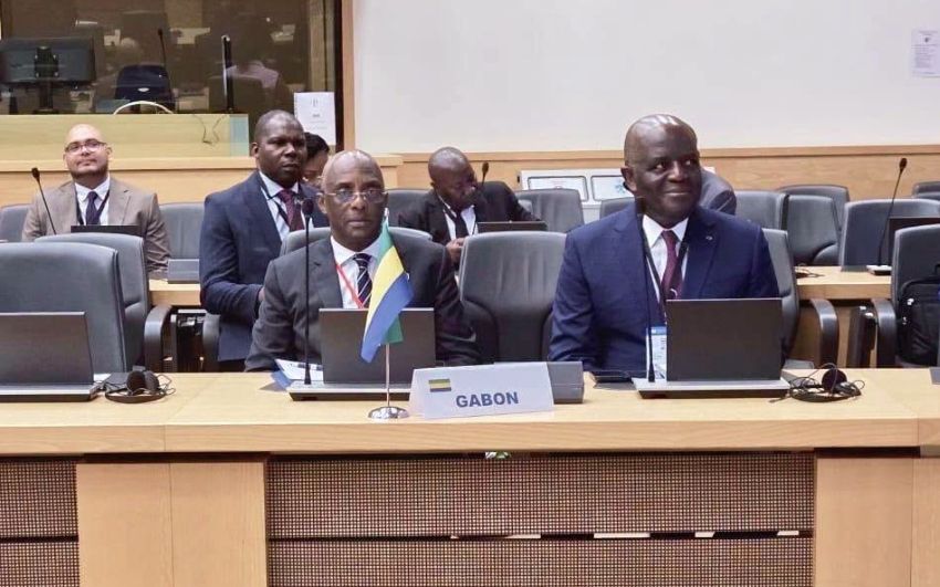 Réunion diplomatique entre l'ambassadeur du Gabon et le ministre délégué à l'économie