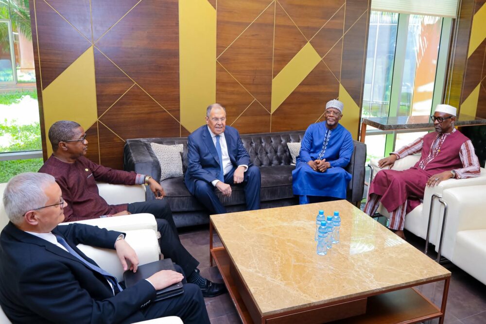 Rencontre diplomatique entre la Russie et l'Alliance des États du Sahel