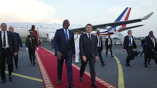 Le président gabonais Brice Oligui Nguema lors d'une précédente rencontre internationale