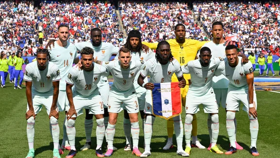 Manu Koné avec l’équipe de France lors de la Coupe du monde 2026