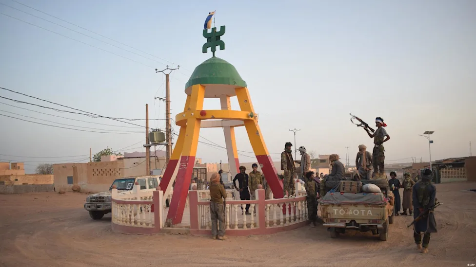 Paysage désertique du Sahel malien