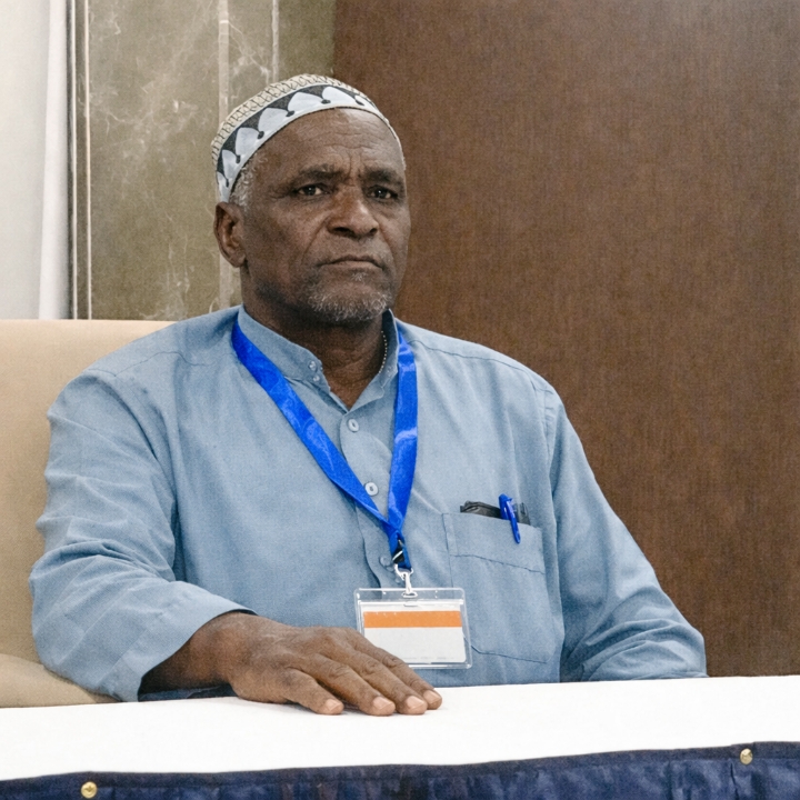 Portrait de Victor Harouna, participant au forum de Niamey