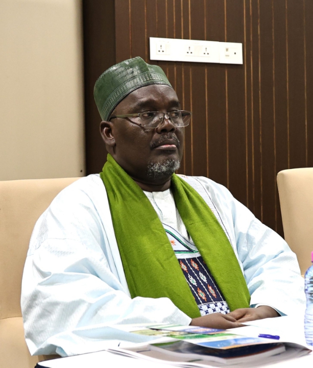 Portrait de l’honorable Cheikh Barham Aboubacar, coordinateur national du CDIR