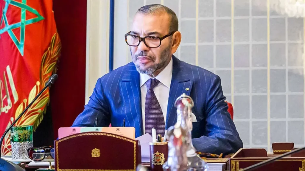 portrait officiel de sa majesté le roi mohammed vi