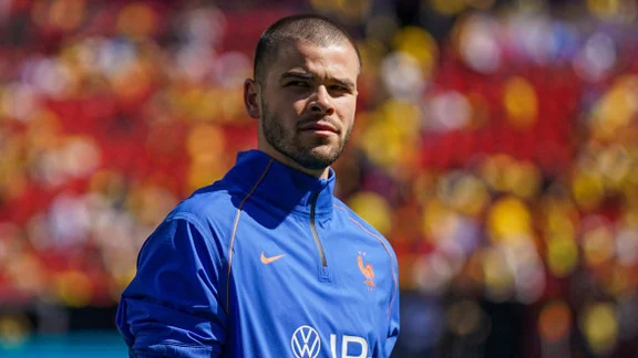 Lucas Chevalier, gardien du PSG, en action
