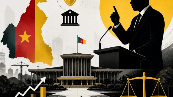 Illustration editoriale pour Cameroun : le gouvernement confirme que le président Paul Biya est toujours en vie