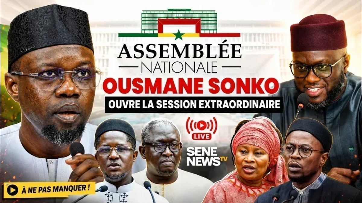 session parlementaire d'urgence et enquêtes de Sonko Assemblée nationale : session parlementaire d'urgence et enquêtes de Sonko