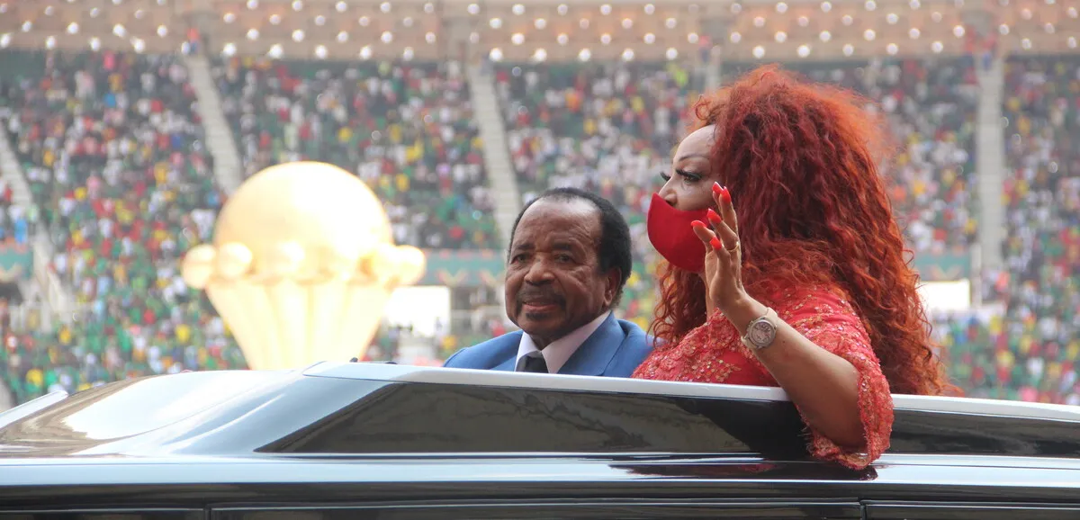 portrait de Paul Biya, président du Cameroun
