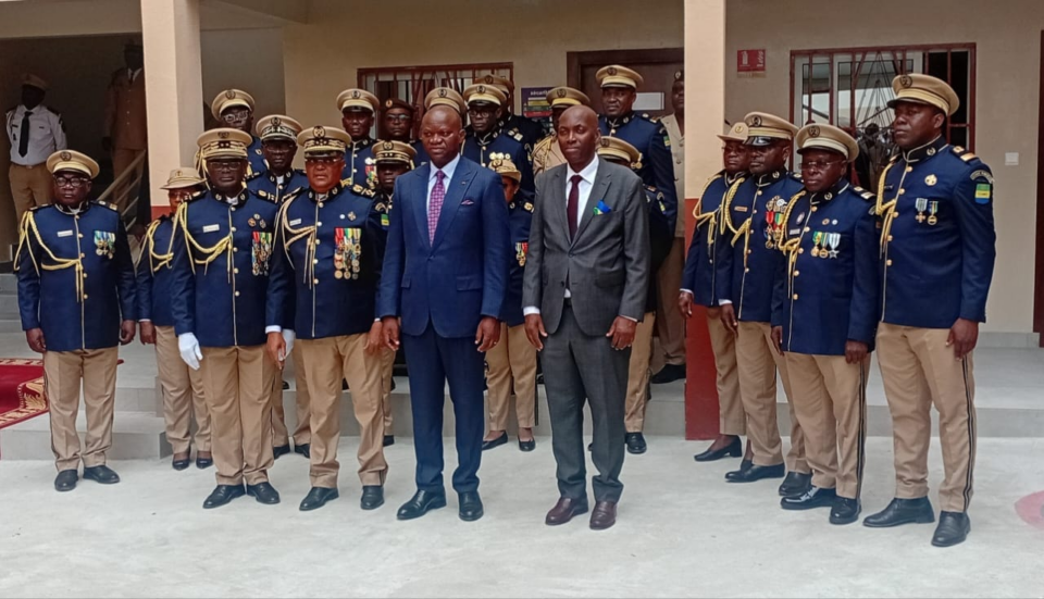 Nouveau bâtiment de la Sécurité pénitentiaire à Libreville
