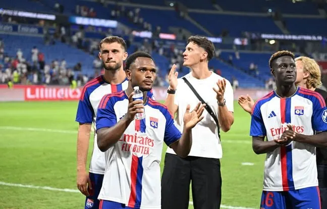 Action de football lors d'un match de Ligue 1
